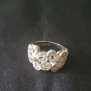 Lia Sophia Silver "Abloom" Ring